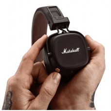 Навушники накладні бездротові Marshall Major IV Bluetooth Brown 1006127