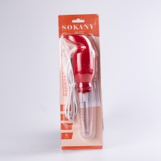Капучинатор Sokany SK-1733 Cofee Blender 25W спінювач молока Червоний