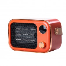 Тепловентилятор SmartX 1200W White обігрівач електричний Жовтогарячий