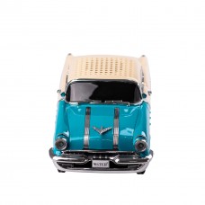 Портативна акустична колонка Pontiac 1955 Car Speaker колонка для телефона Бірюзово-бежевий