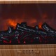 Зволожувач повітря Flame Fireplace Aroma Diffuser Black зволожувач очищувач повітря Коричневий