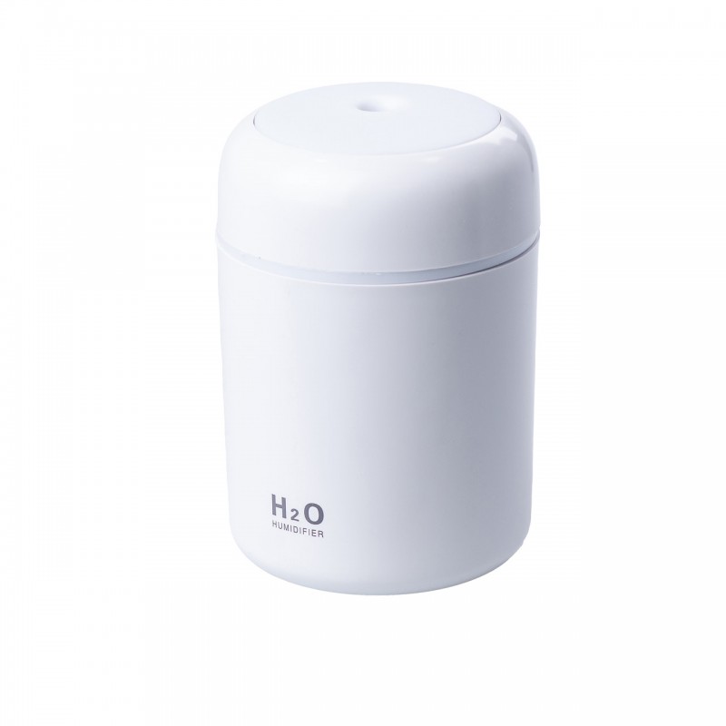 Зволожувач повітря H2O Humidifier USB 300ml очищувач зволожувач повітря Білий