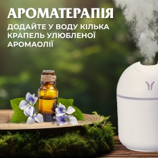 Зволожувач повітря USB Colorfull Humidifier 250ml зволожувач для повітря Білий