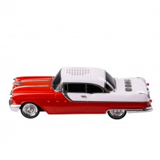 Портативна акустична колонка Pontiac 1955 Car Speaker колонка для телефона Червоно-чорний
