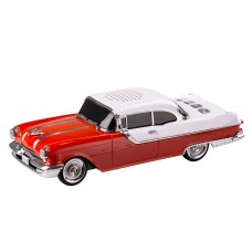 Портативна акустична колонка Pontiac 1955 Car Speaker колонка для телефона Червоно-чорний