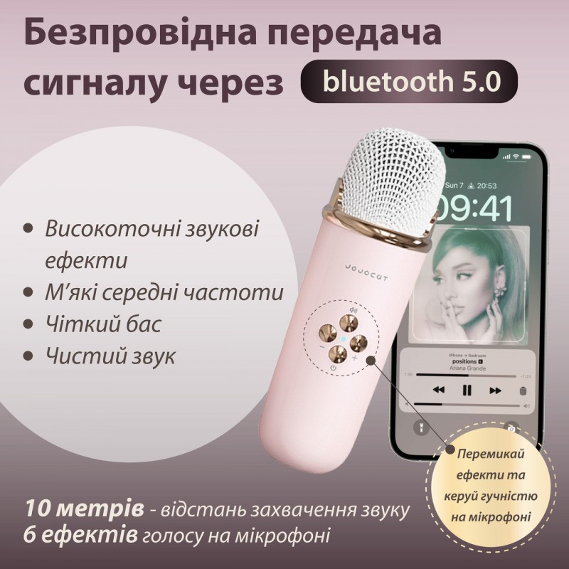 Колонка з мікрофоном блютуз акустика бездротова колонка для телефону