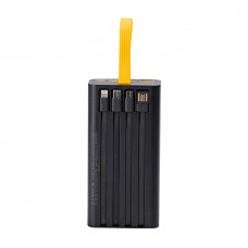 Повербанк SmartX X-101 Fast Charge Power Bank 20000mAh зовнішній акумулятор 4 вбудованих кабелі