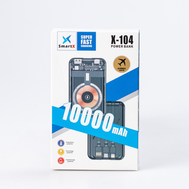 Магнітний повербанк з бездротовою зарядкою Power bank 10000mah зарядка magsafe