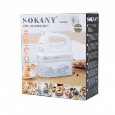Міксер ручний Sokany SK-6631 Hand Mixer Blender 400W міксер