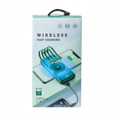 Power bank з бездротовою зарядкою 20000 magsafe повербанк магнітний