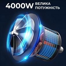 Пилосос Sokany Dry Vacuum Cleaner 4000 Вт для сухого прибирання