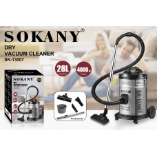 Пилосос Sokany Dry Vacuum Cleaner 4000 Вт для сухого прибирання