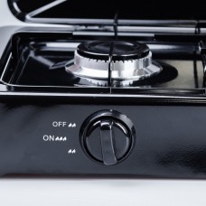 Газова плита двоконфорочна настільна Sokany плитка переносна дачна для дому на 2 конфорки