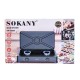 Газова плита двоконфорочна настільна Sokany плитка переносна дачна для дому на 2 конфорки