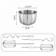 Міксер стаціонарний Sokany CX-6652 Stand Mixer міксер кухонний міксер