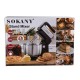 Міксер стаціонарний Sokany CX-6652 Stand Mixer міксер кухонний міксер