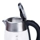 Електрочайник з підсвічуванням Sokany SK-09003 Electric Kettle 2200W 1,7l прозорий чайник