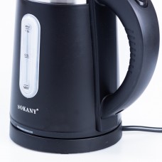 Електрочайник Sokany SK-0808B Water Kettle 1200W Black