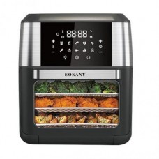 Аерофритниця 12 л Sokany аерогриль без масла 1800W парова фритюрниця мультипіч