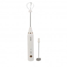 Спінювач молока Sokany SK-201A Hand Mixer USB 1200mAh White капучинатор для молока