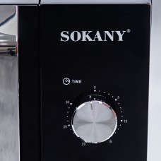 Мікрохвильова піч 30 літрів Sokany мікрохвильова піч 1400 Вт безшумна велика чорна свч піч