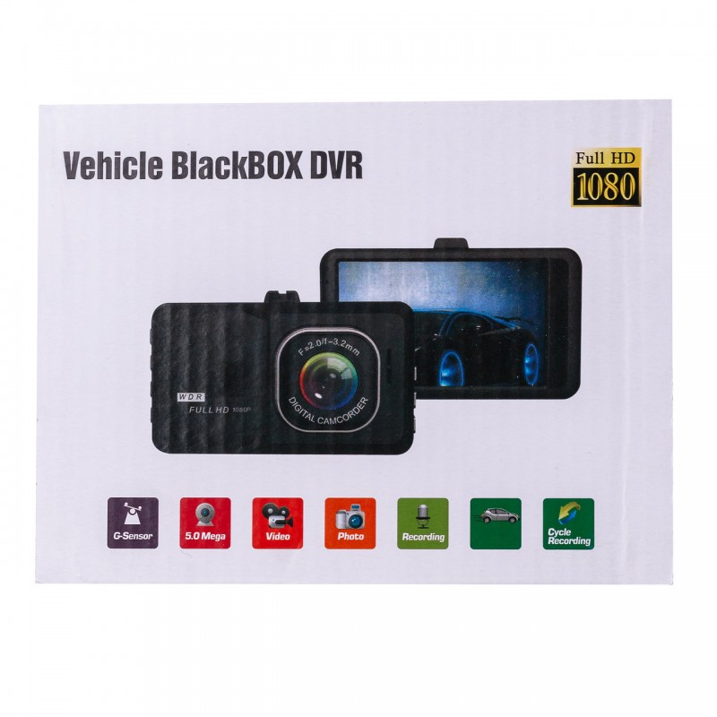 Відеореєстратор Binmer T710 Vegicle BlackBOX DVR Full-HD відеореєстратор топ 10