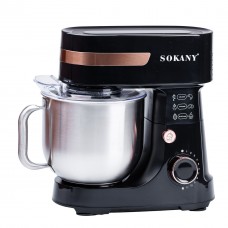 Міксер стаціонарний Sokany SK-276 Kitchen Master Stand Mixer 1000W 6l міксер з чашею