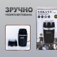 Кавомолка електрична Sokany SK-3025R Grinding Blender 150W 50g кавоварка для дому Чорний