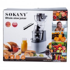 Соковижималка Sokany JE-32 Juice Machine 300W 300ml шнекова соковижималка