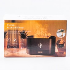 Зволожувач повітря Flame Aroma Diffuser міні зволожувач повітря Білий