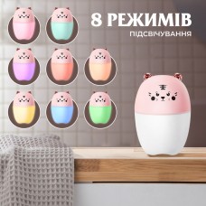 Зволожувач повітря Bear USB Humidifier 220ml міні зволожувач повітря Рожевий