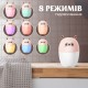 Зволожувач повітря Deer USB Humidifier 220ml міні зволожувач повітря Рожевий