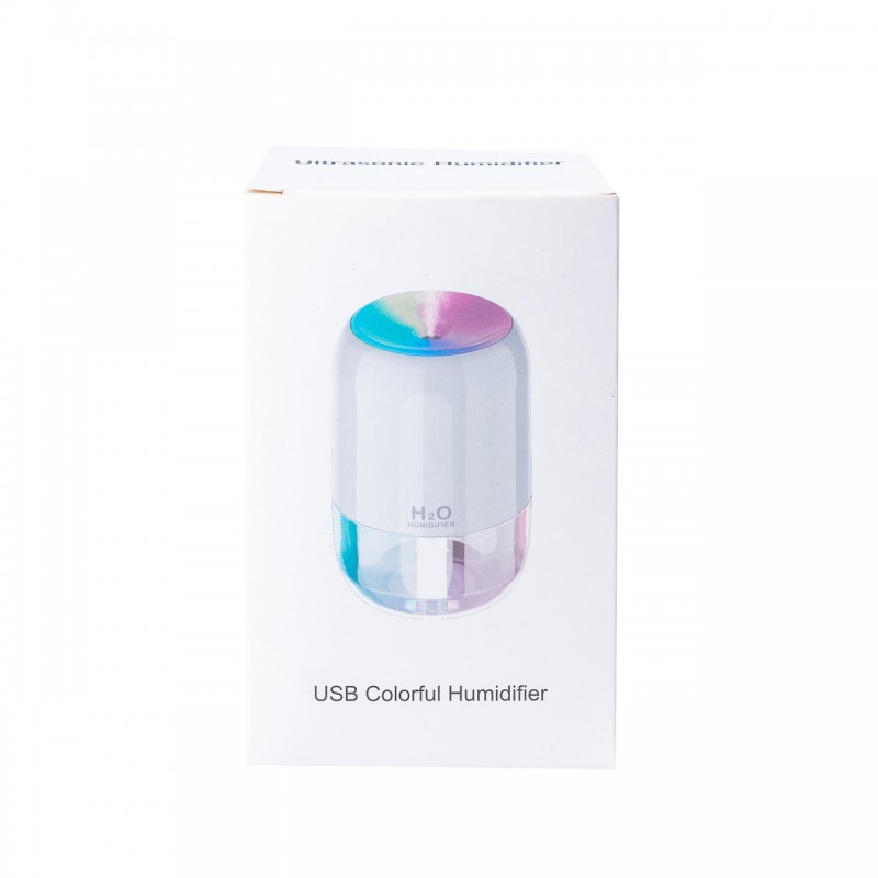 Зволожувач повітря H2O Colorfull Humidifier USB 200ml зволожувачі повітря Чорний