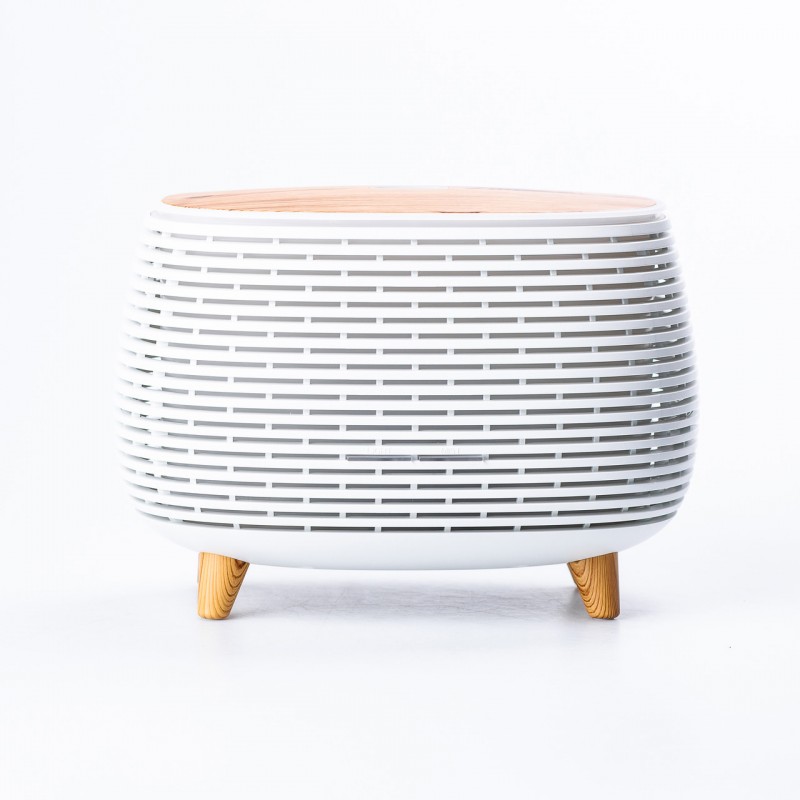 Зволожувач повітря Holdmay Life of Leisure Aroma Diffuser 400ml міні зволожувач повітря Білий