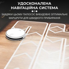 Робот-пилосос Sokany Magnum Collection пилосос робот Білий