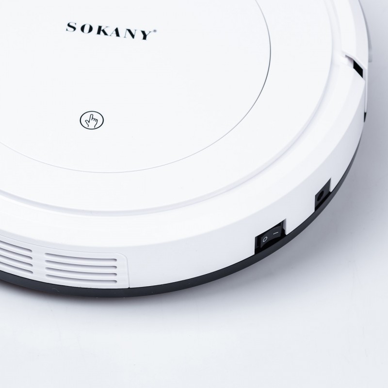 Робот-пилосос Sokany Robot Vacuum Cleaner пилосос робот Білий