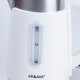Електрочайник Sokany SK-0808B Water Kettle 1200W Black Білий