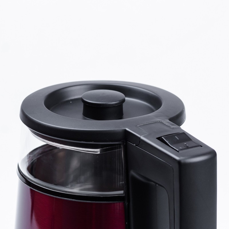 Електрочайник Sokany SK-SH-1076B Electric Kettle 2000W 1.7l Червоний
