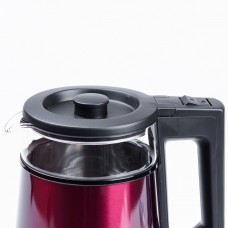 Електрочайник Sokany SK-SH-1076B Electric Kettle 2000W 1.7l Червоний
