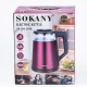 Електрочайник Sokany SK-SH-1076B Electric Kettle 2000W 1.7l Червоний