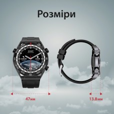 Смарт годинник чоловічі водонепроникні розумні годинники з nfc годинник для вимірювання тиску