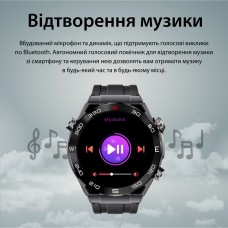 Смарт годинник чоловічі водонепроникні розумні годинники з nfc годинник для вимірювання тиску