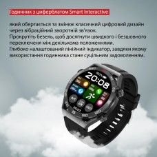 Смарт годинник чоловічі водонепроникні розумні годинники з nfc годинник для вимірювання тиску