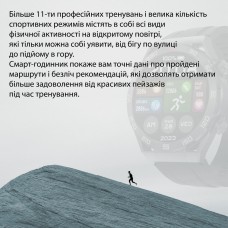 Смарт годинник чоловічі водонепроникні розумні годинники з nfc годинник для вимірювання тиску