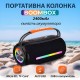 Портативна колонка Bluetooth BoomBass 2400mah FM AUX колонка для телефона