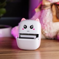 Дитячий міні-принтер портативний Mini Printer портативний дитячий принтер Рожевий