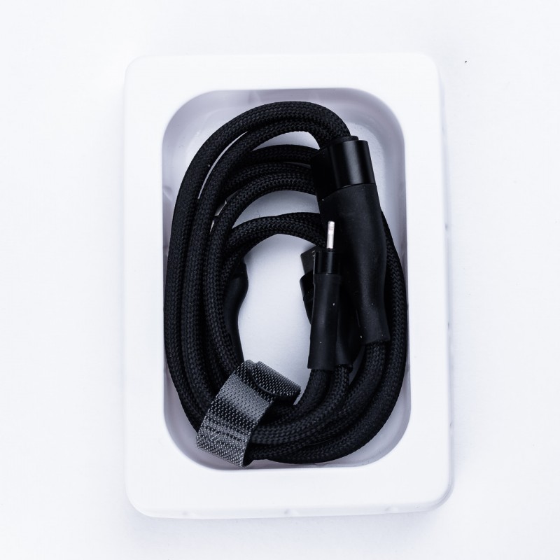 Кабель SmartX 3-in-1 Charging Data Cable USB-A to microUSB/USB-C/Lightning кабель для зарядки 3 в 1