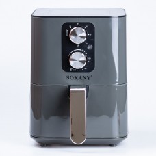 Аерофритниця 5.5 літрів Sokany аерогриль 1400 Вт мультипіч aerogrill безмасляна фритюрниця