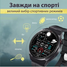 Смарт годинник чоловічі сенсорні розумні годинник з nfc фітнес годинник водонепроникні