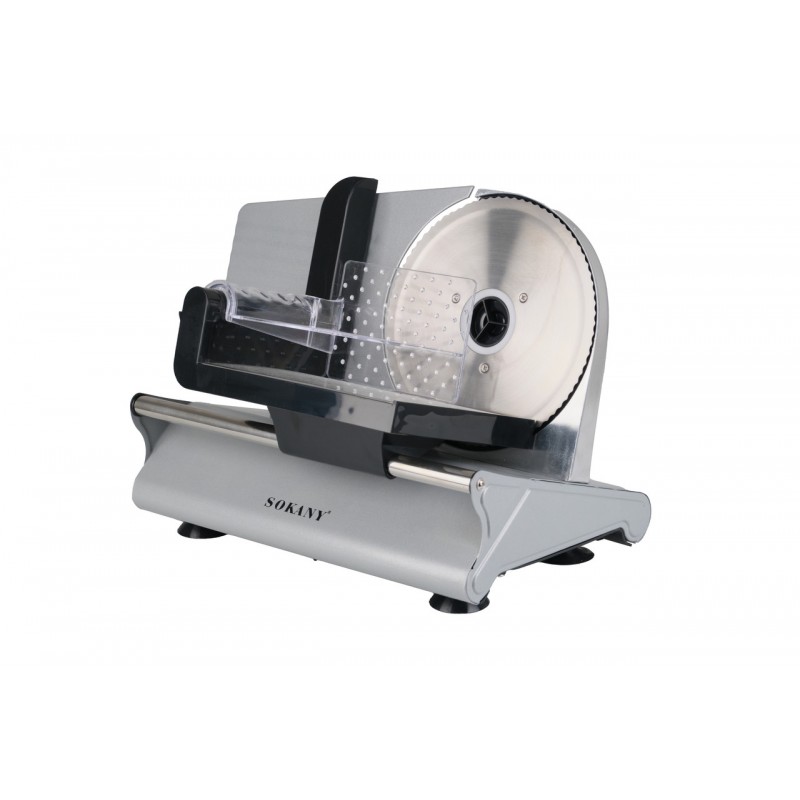 Ломтерізка Sokany SK-446 Electric Food Slicer 500W слайсер для дома
